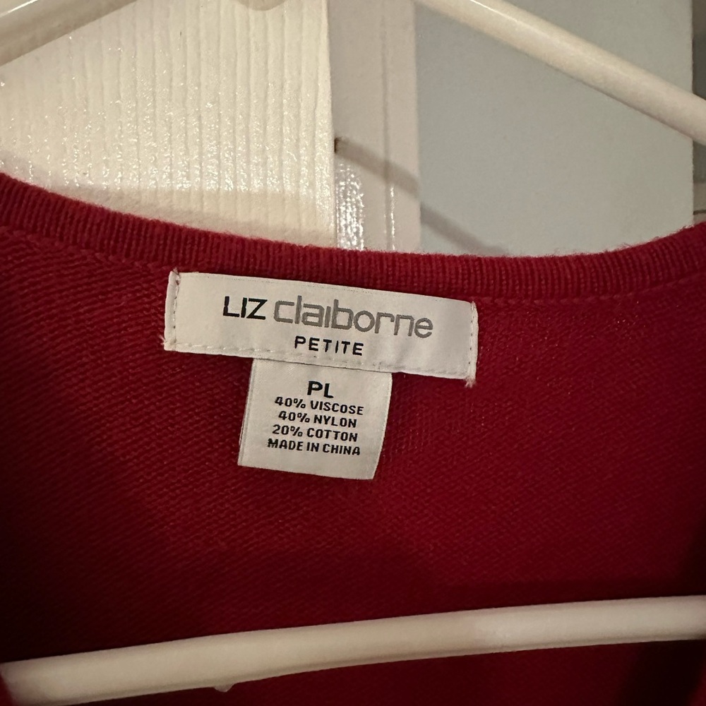 Liz Claiborne Scarlet Wrap Mini Dress - Picture 3 of 5